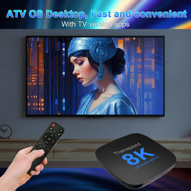 Transpeed Android 13 TV Box